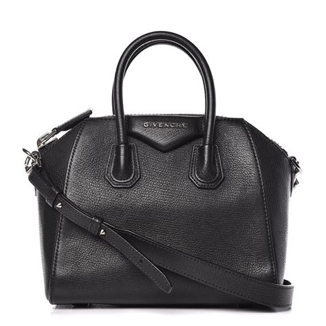 givenchy sugar goatskin mini antigona|Mini Antigona bag in grained leather .